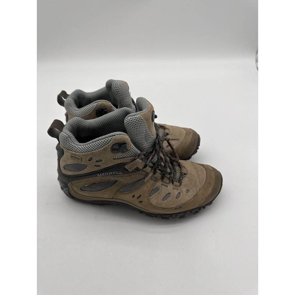 Merrell‎ Size 7 Women's Chameleon Arc Mid Waterproof Hiking Boots Vibram J86938